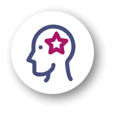 icon-white-lessons-samll-1 Person with star on head icon