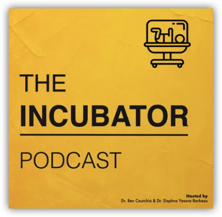 The Incubator Podcast logo