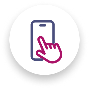 Touch screen icon